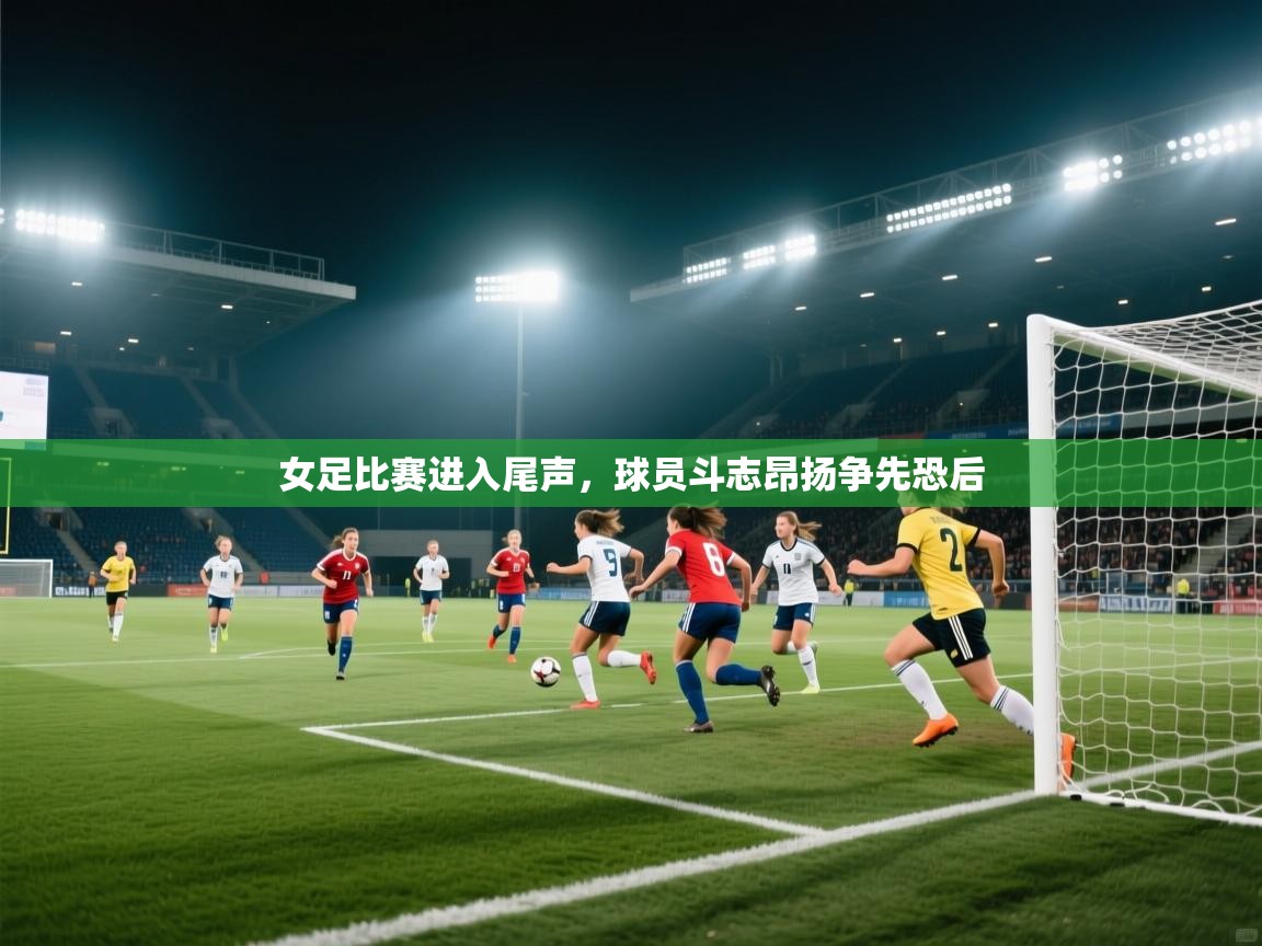 女足比赛进入尾声,球员斗志昂扬争先恐后 第2张